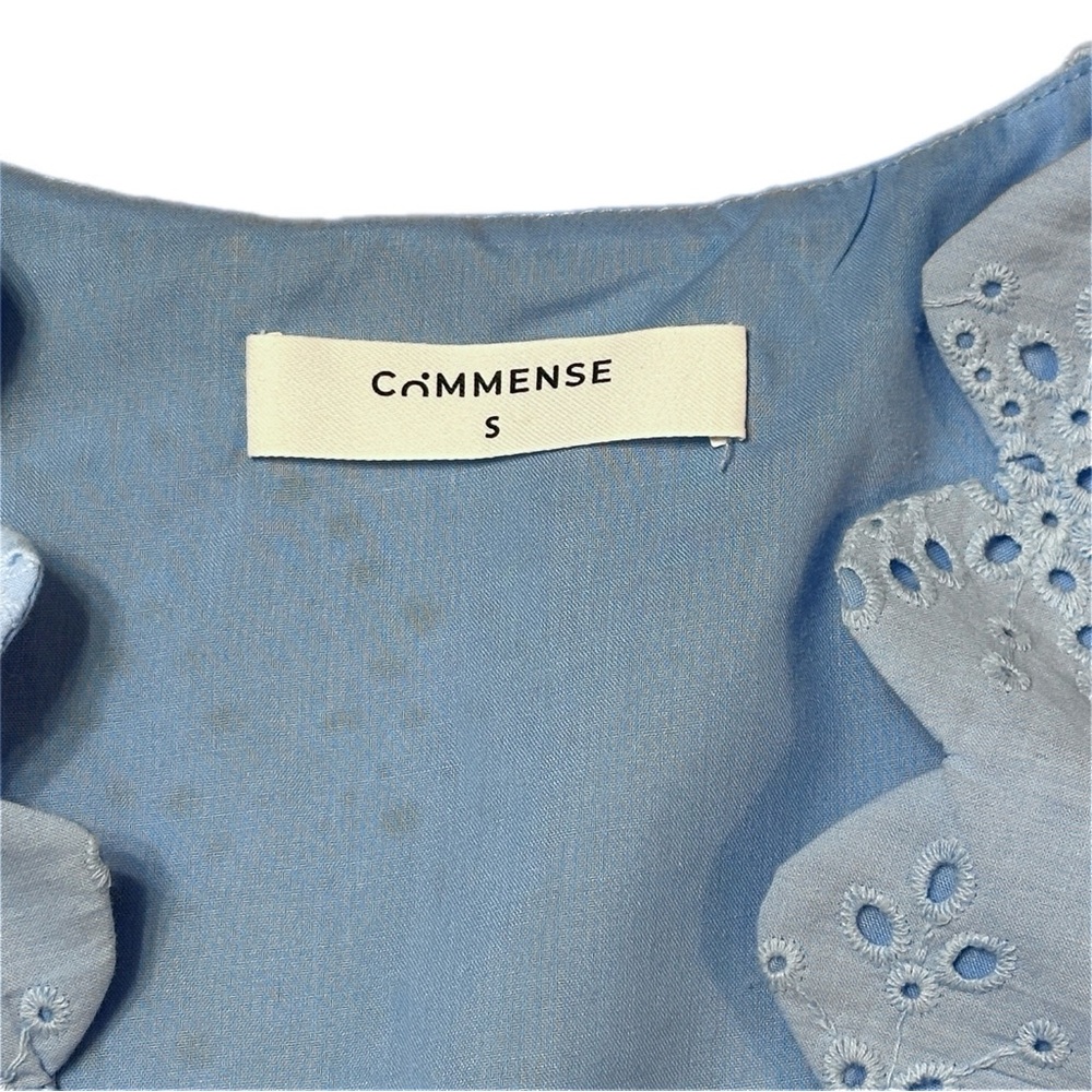 Commense Light Blue Eyelet Two-Piece Skirt Set - Picture 13 of 14